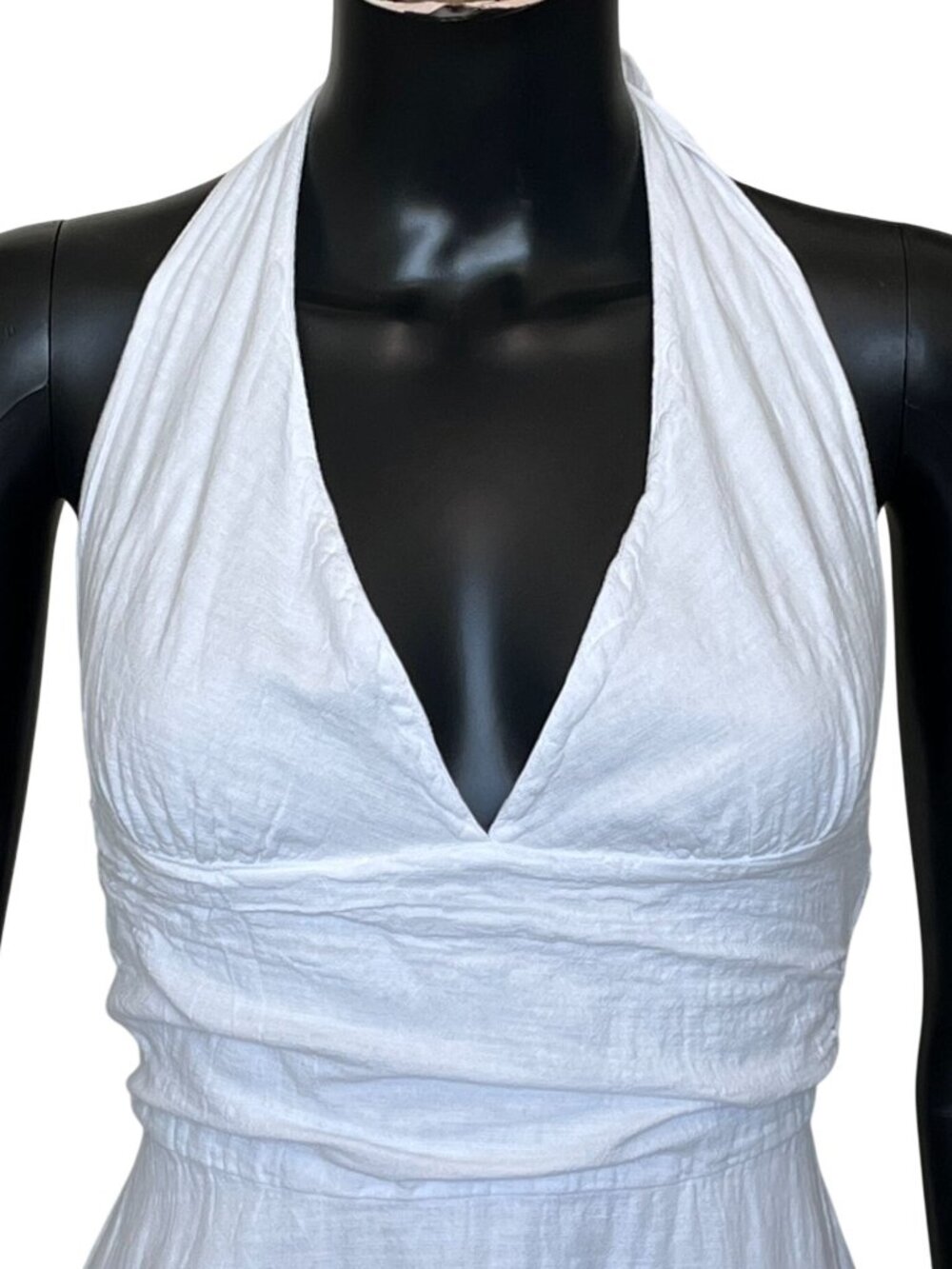 Blanco by Nature White Inika Halter Mini Dress NWT Fits Like Small - Picture 4 of 7